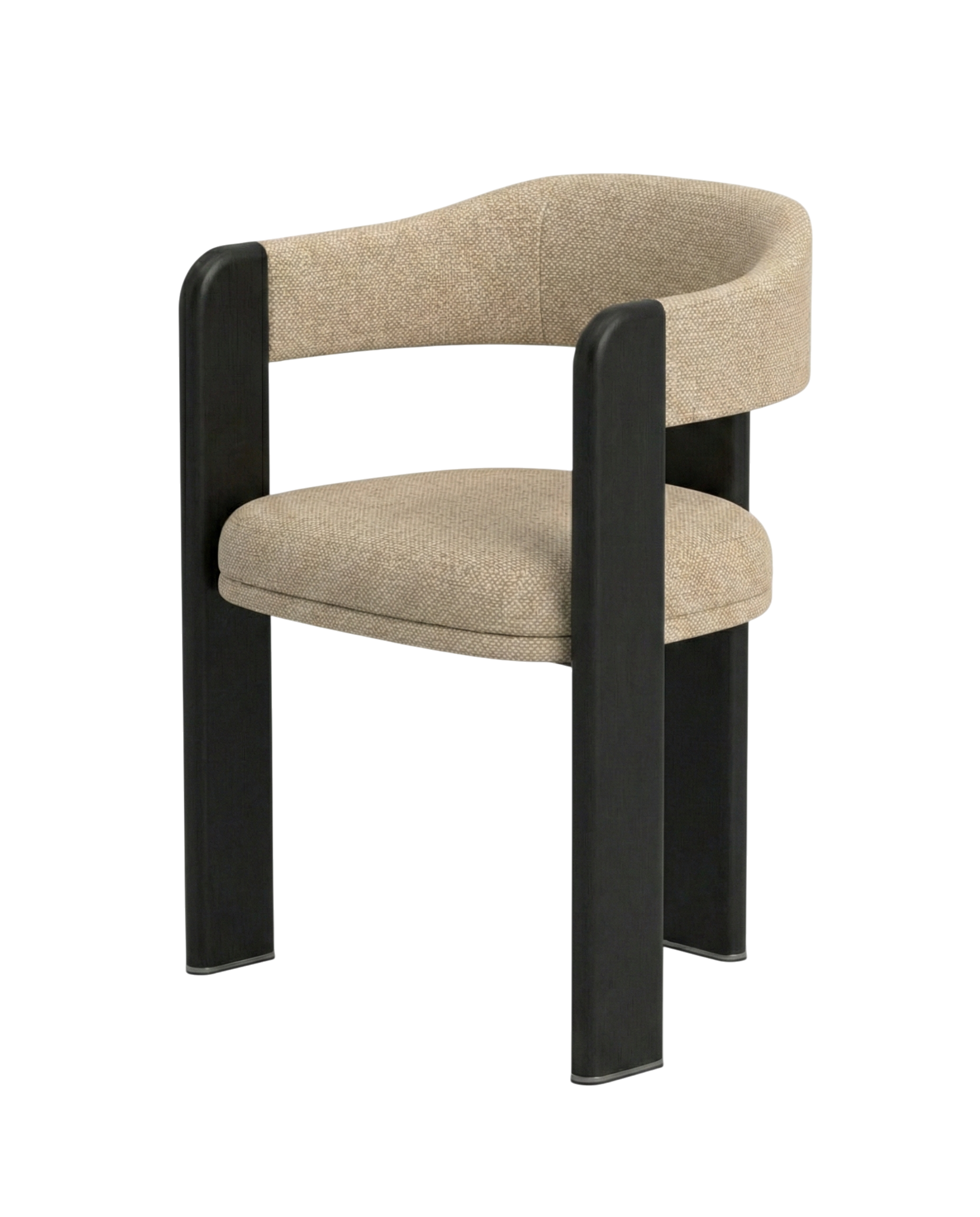 Meridian Dining Chair - Arbour Pebble Side